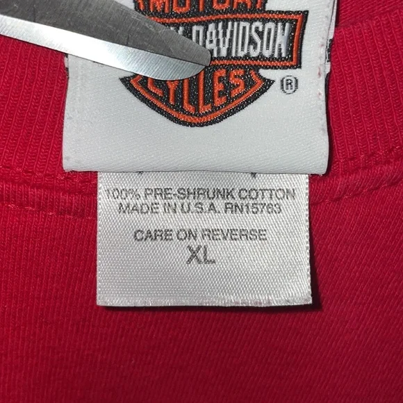 Harley Davidson Motorcycle T-Shirt Savannah, GA - Picture 7 of 7